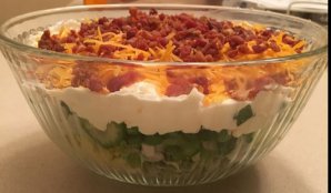 Norma's  7 Layer Salad